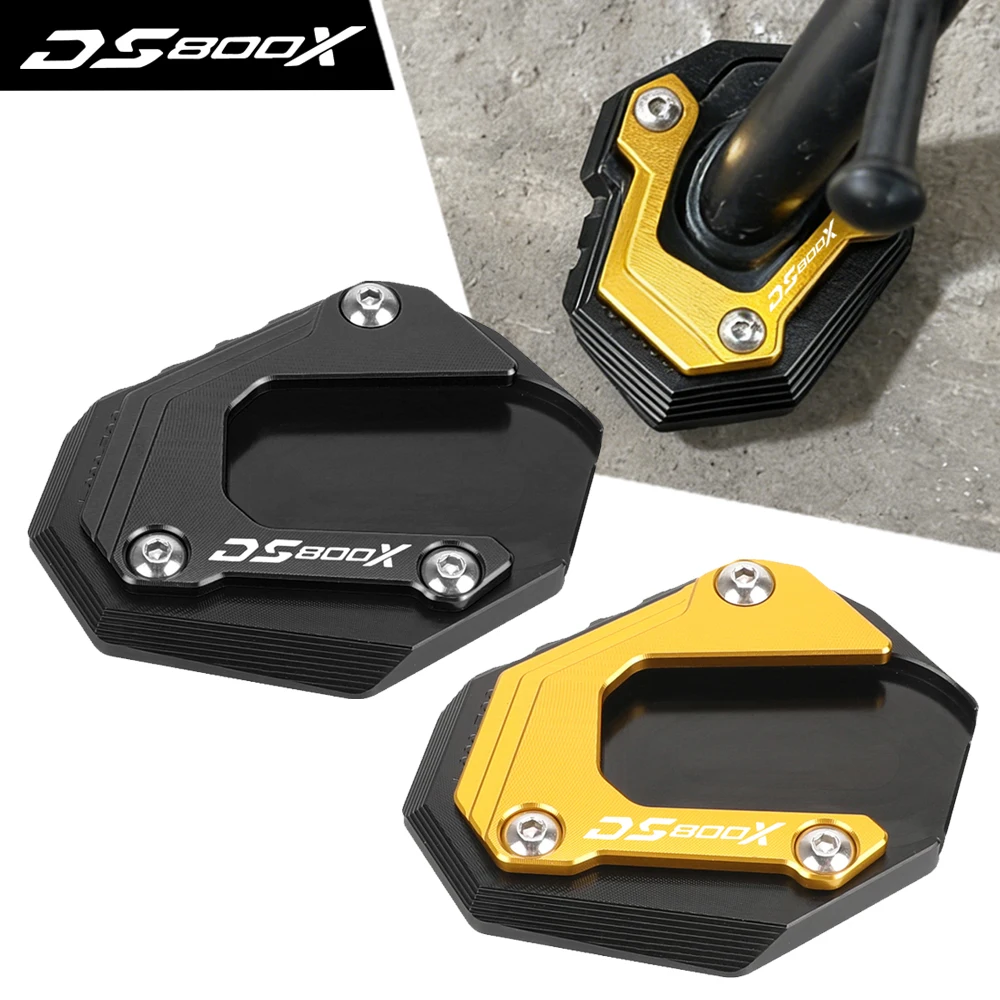 

For VOGE Valico DS800X DS625X DS525X DS900X 300Rally 125R Brivido Motorcycle Kickstand Enlarger Side Stand Extension Plate Pads