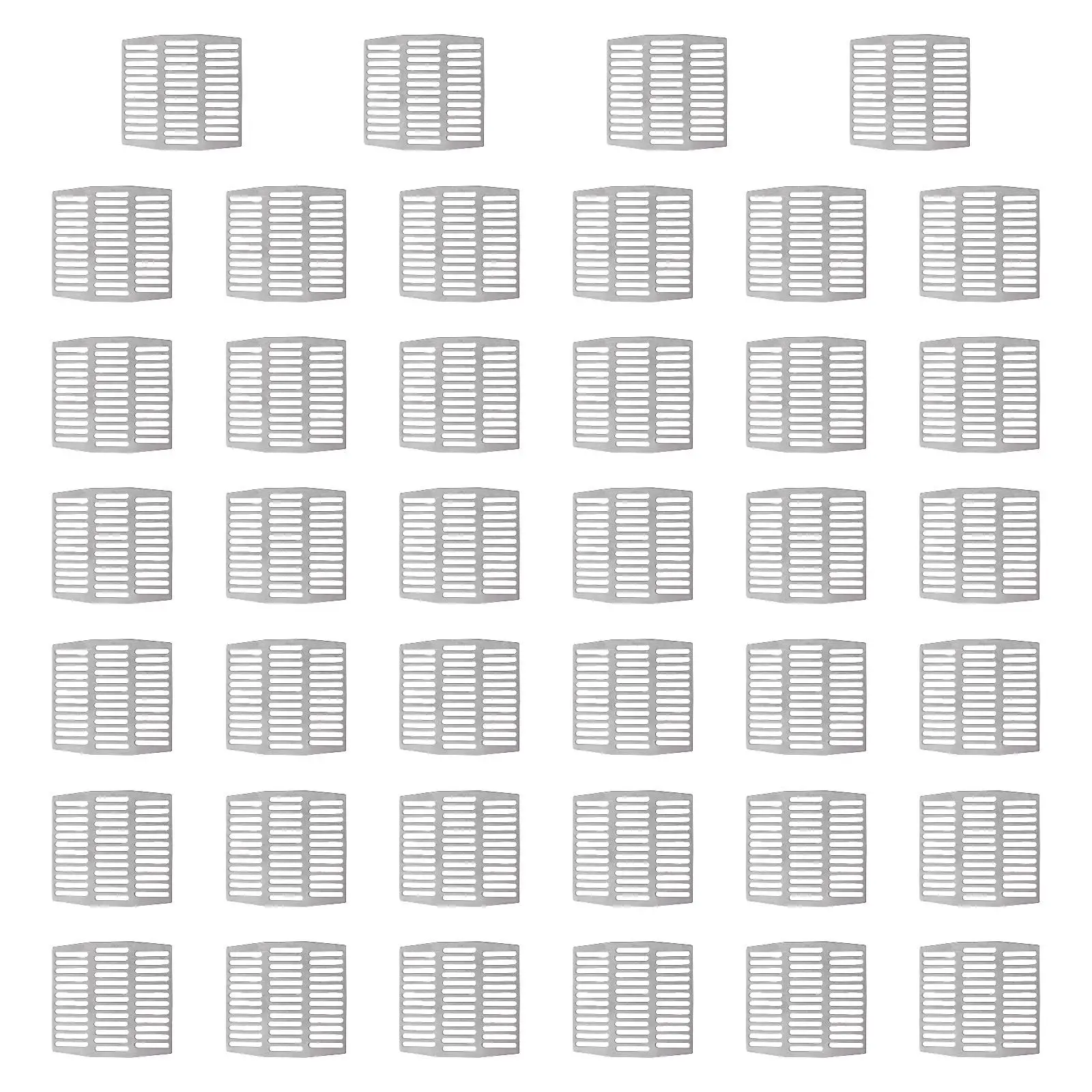 40x Stainless Steel Brick Weep Hole Covers High Performance Multipurpose Can Be Cut or Stacked Replacement Wall Cracks Inserts
