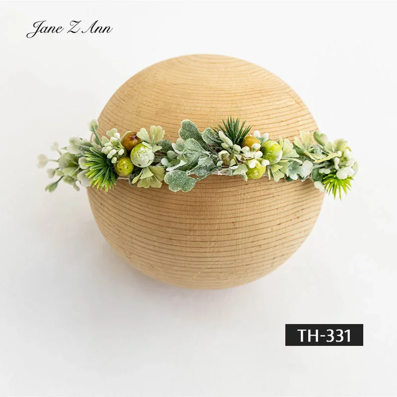 Photography props full moon infant newborn baby  handmade headflower studio shooting accessories