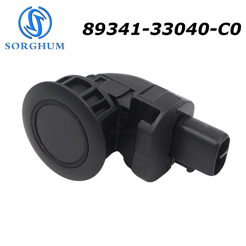 SORGHUM 89341-33040-C0 89341-33040 PDC Parking Backup Reverse Sensor For Toyota FJ Land Urban Cruiser Corolla Camry Black