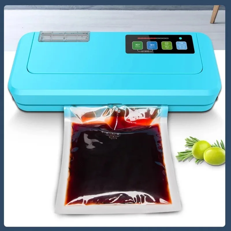 Household Vacuum Sealing Machine for Flat Bags Aluminum Foil Bags Dry and Wet Dual-use Sealing Machine Food Packaging Machine