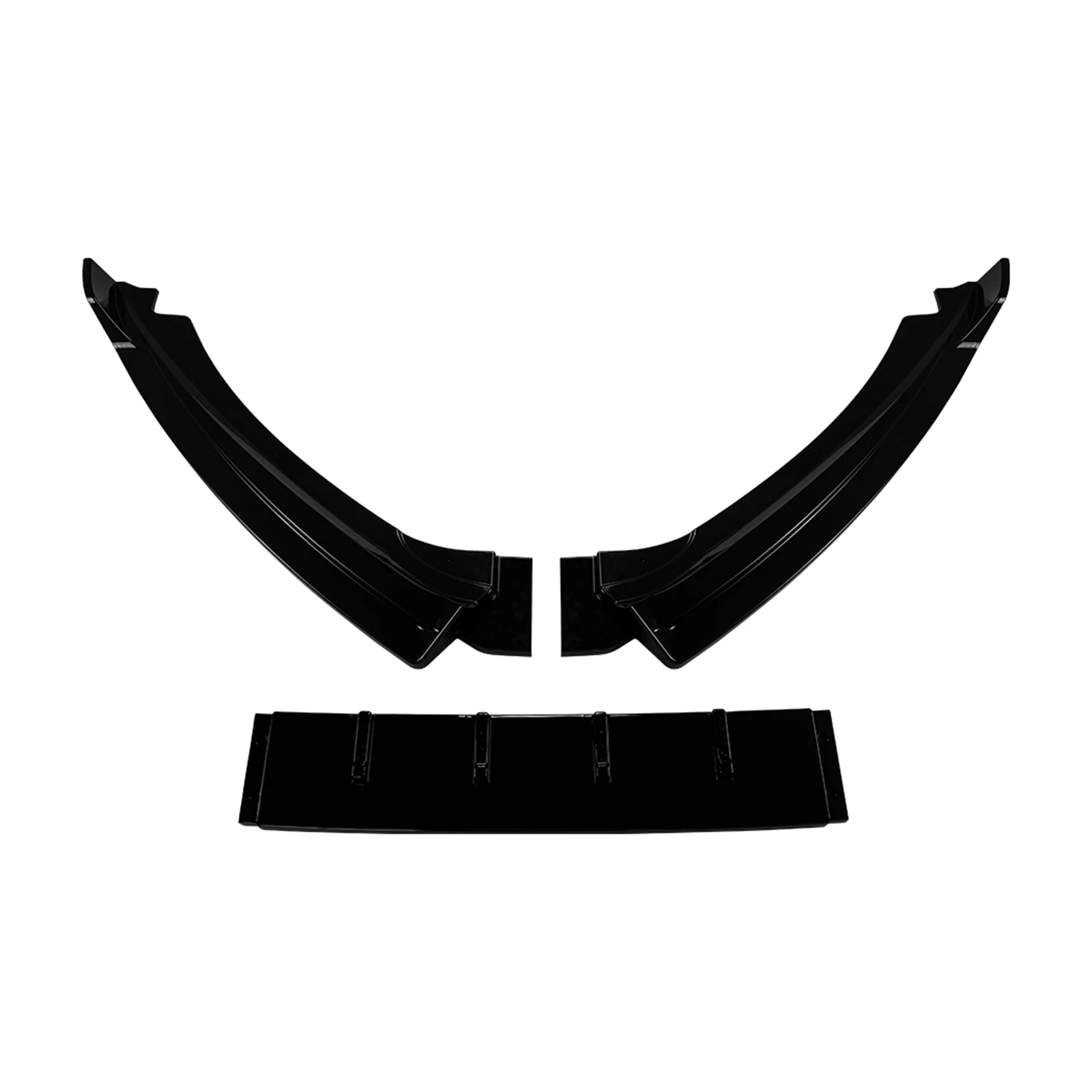 Front Bumper Spoiler Lip Lower Splitter Blade For Volkswagen Scirocco MK3 Standard Version 2008-2014