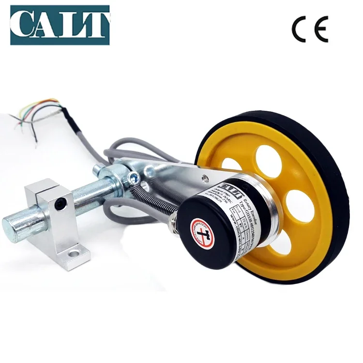 CALT meter counter 400ppr NPN 300mm perimeter wheel rotary encoder GHW38