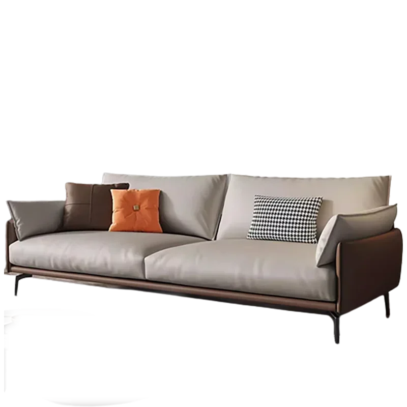 

Minimalist living room sofa, luxurious and comfortable Nordic sofa, soft and modern home furniture