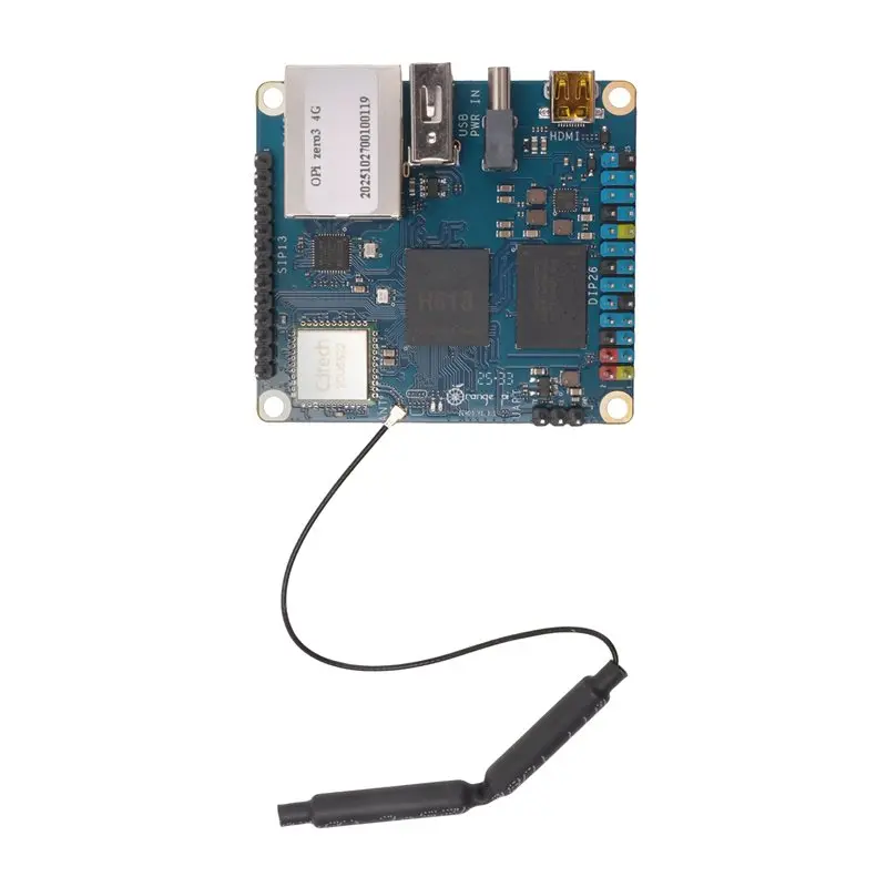 주력 제품: Orange Pi Zero 3, 4GB RAM, 올인원 보드 컴퓨터, Allwinner H618 칩, Wi-Fi, LPDDR4, 기가비트, Zero 3 4GB 개발 보드