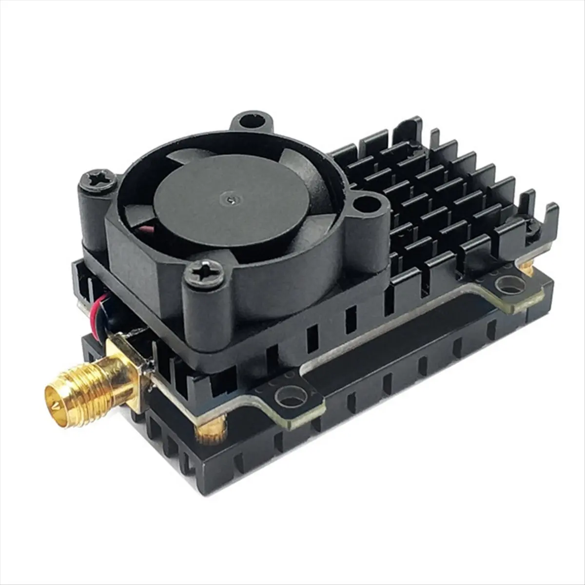 Portable 5.8Ghz 2W FPV VTX Transmitter+CMOS 1200TVL Cam+FPV Antenna 2000MW 48CH Audio Video Transmitter for FPV Long Ran