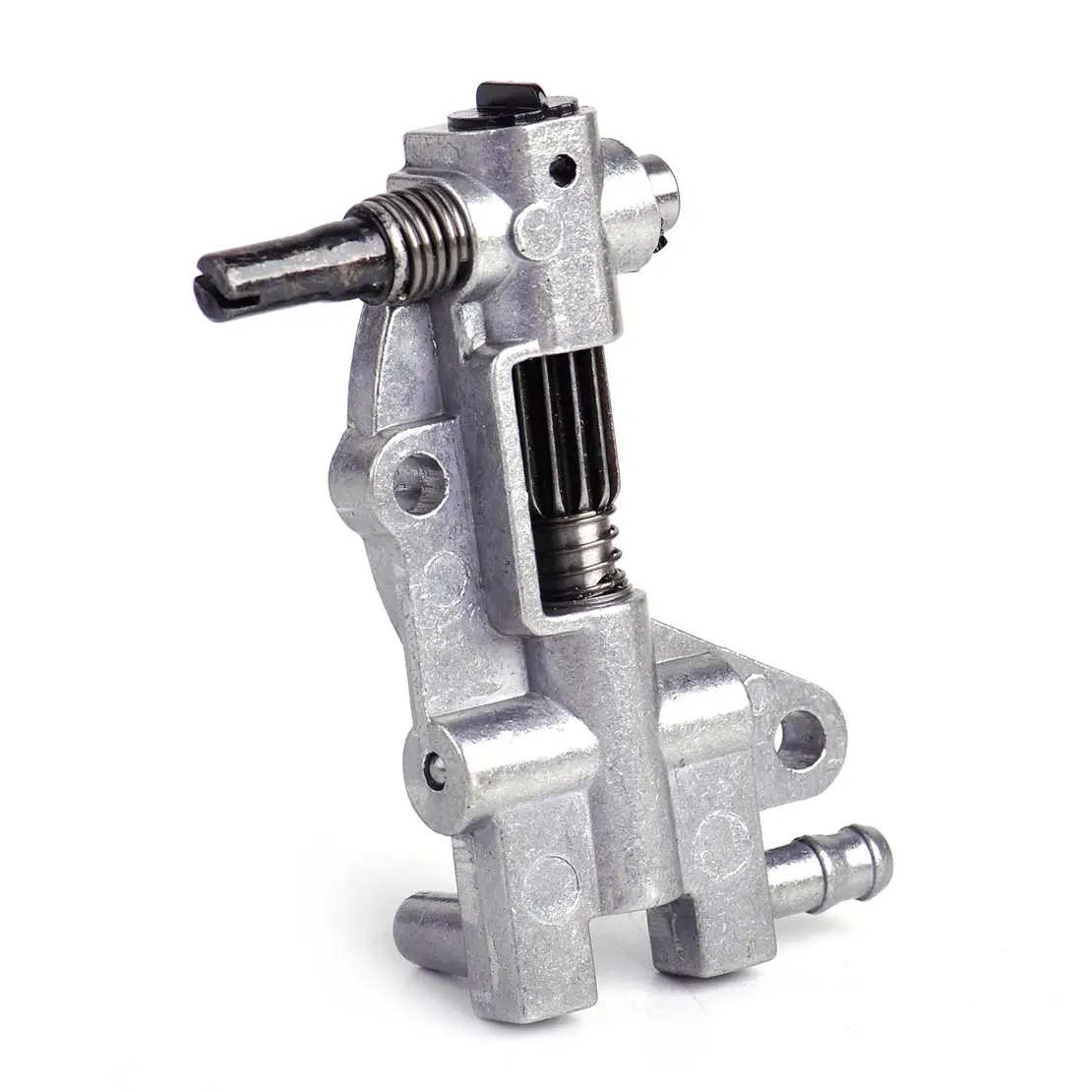 Oil Pump Replacement fit for Chinese Chainsaw 4500 5200 5800 45CC 52CC 58CC Silver