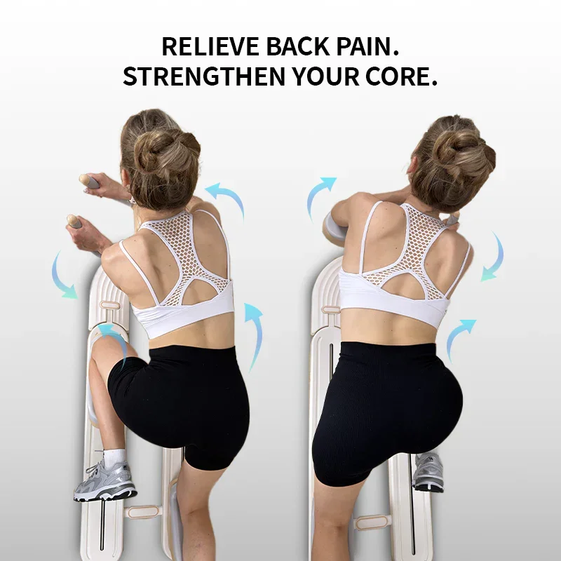 Detachable Adjustable Lightweight ABS Abdominal Twist Machine, Comprehensive Waist Training Fitness Equipment for Family Workout