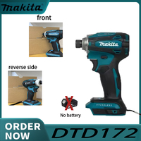 MAKITA DTD172Z Lithium battery brushless impact driver memory function 4 mode screwdriver