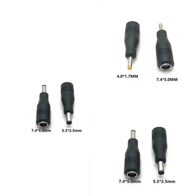 

DC Power adapter 7.4*5.0mm Female To 4.0*1.7mm 5.5*2.1mm 5.5*2.5mm Male For DC Laptop Computer adapter DC