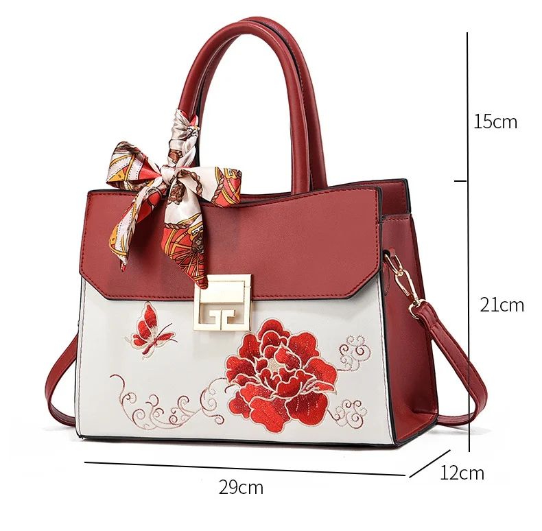 Czerwona torebka damska