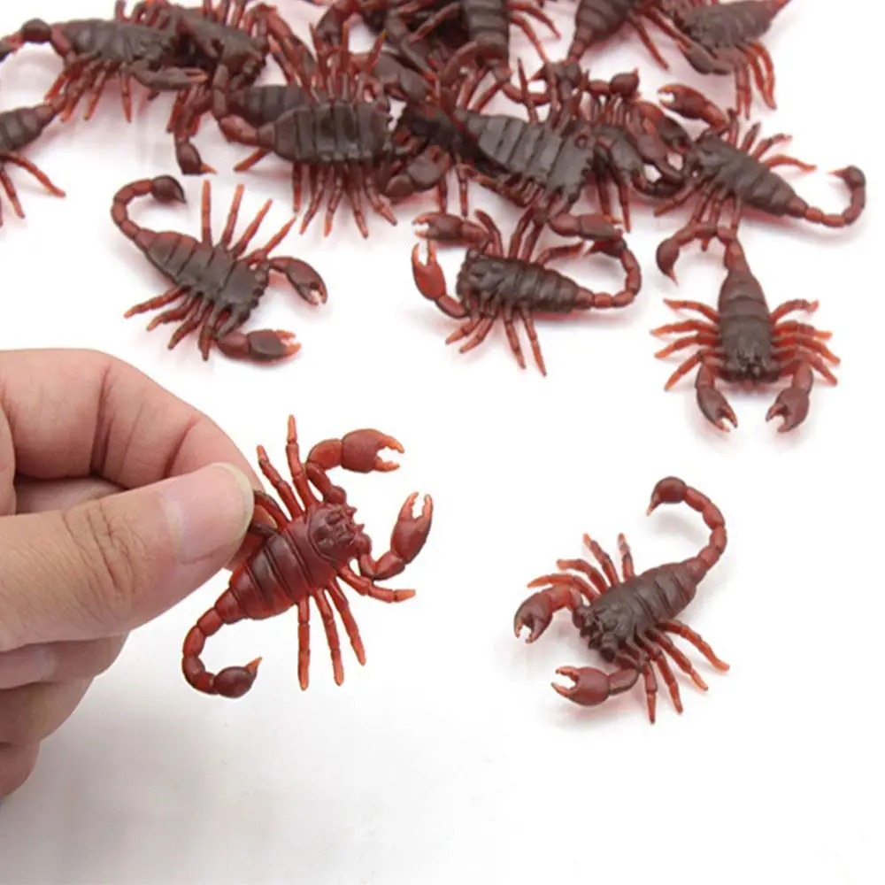 

Flies Scorpion Joke Prank Fool's Day Toy Halloween Imitation Insect Gadgets