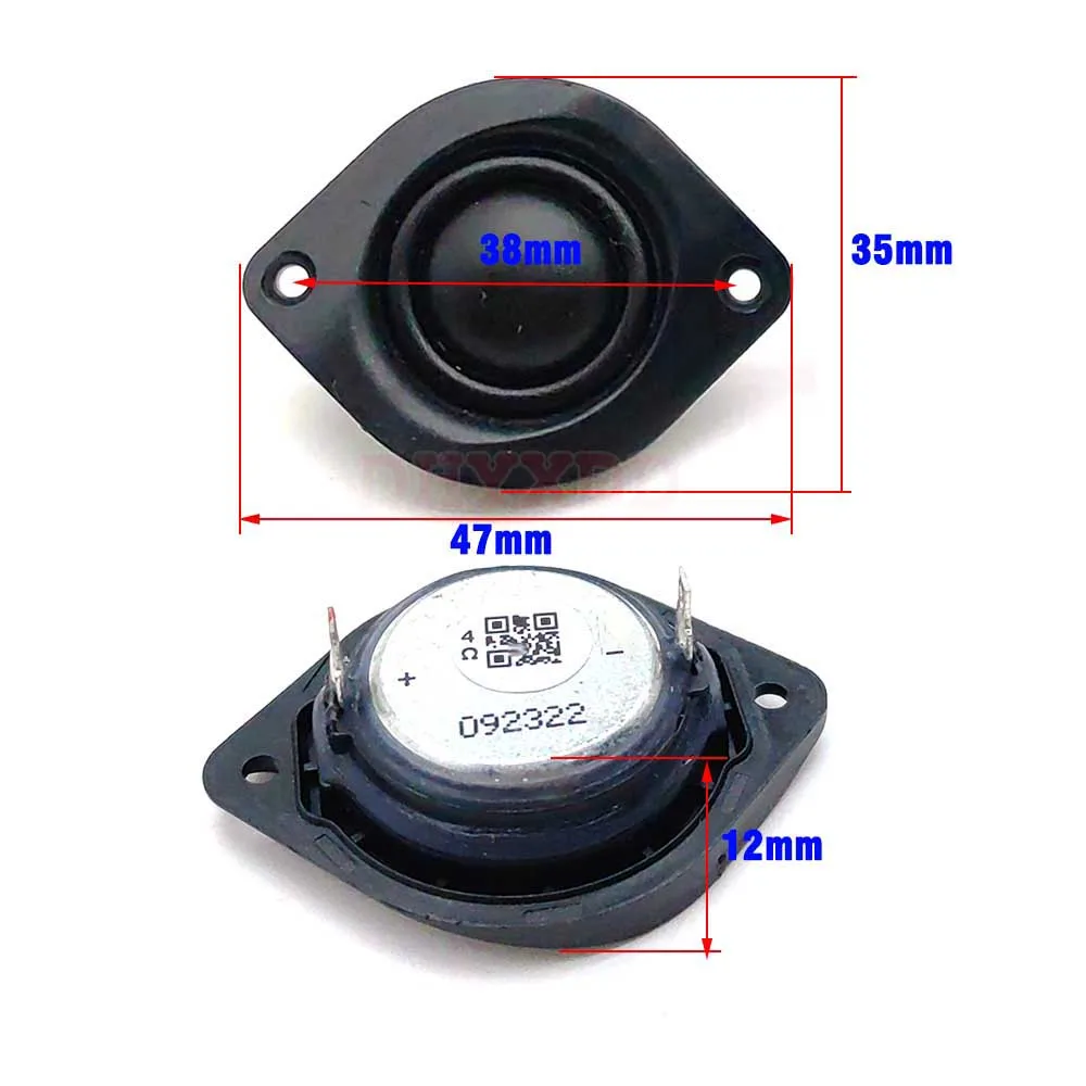 1pcs For JBL Flip 6 Generation Silk Film Tweeter 4OHM 10W Neodymium Speaker