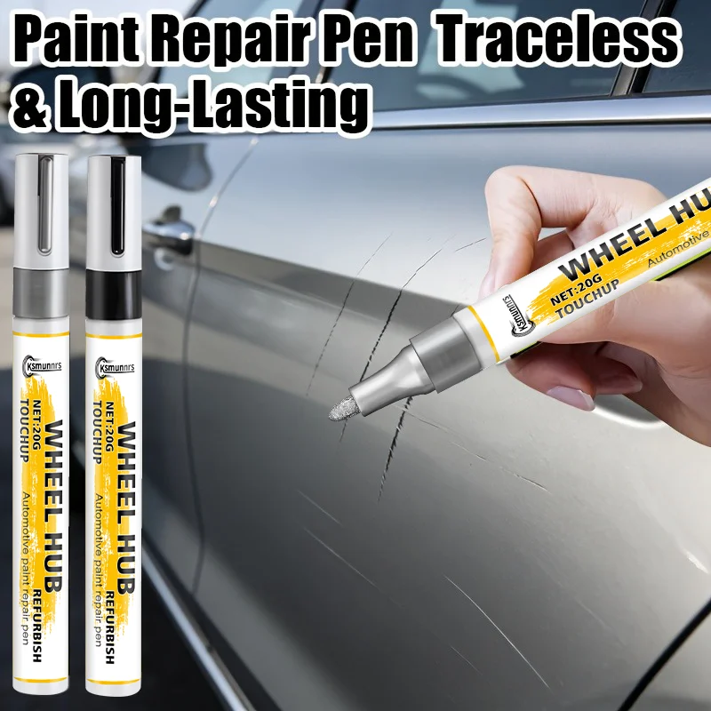Professional formula touch-up paint pen, car and motorcycle scratch repair, multiple colors available, quick-drying and drip-pro