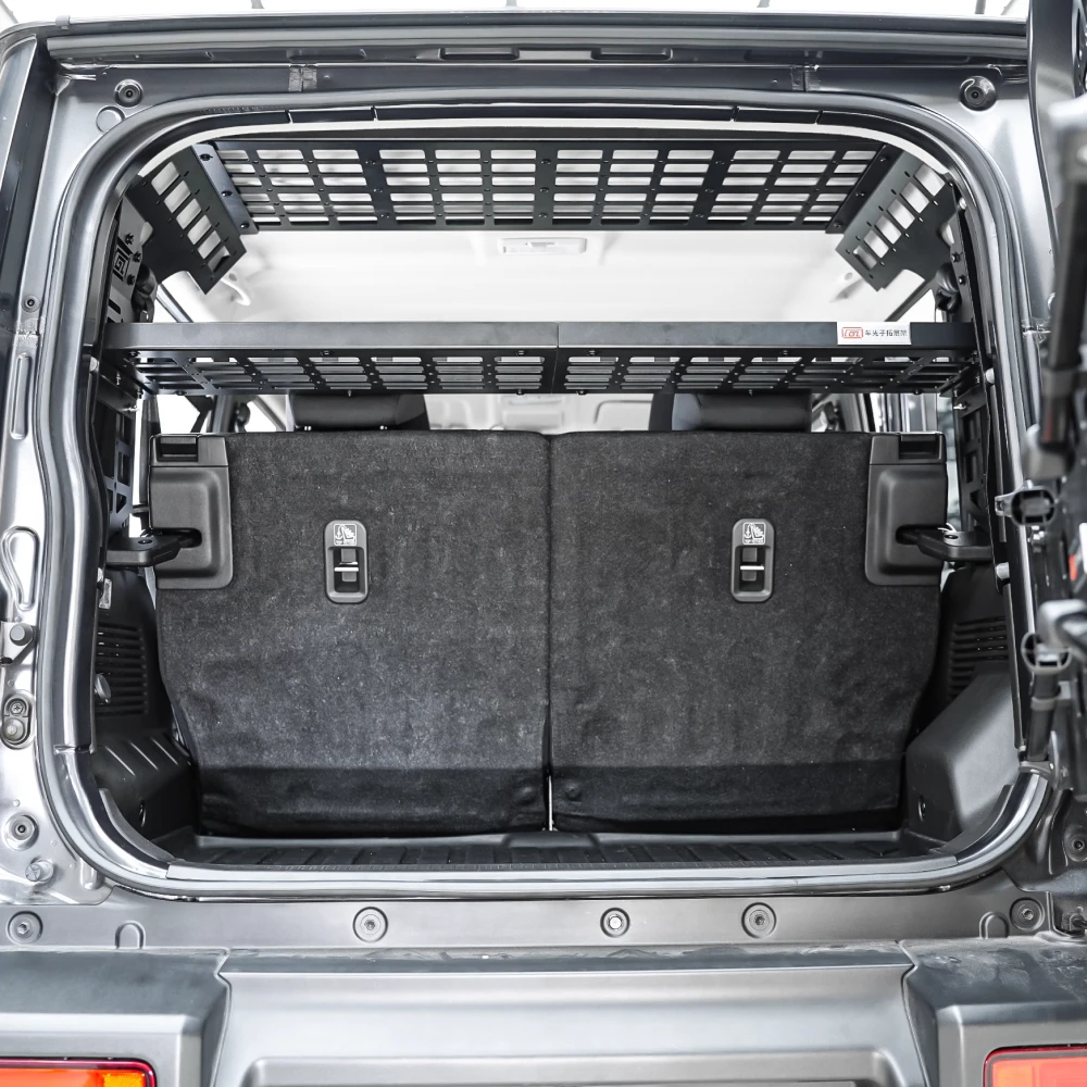

Fit for Suzuki Jimny 5-Door 2025 Trunk Shelf CGZ Molle Panel Cargo Storage Luggage Carrier Racks