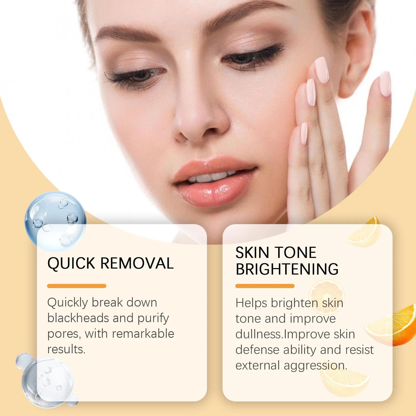 Exfoliating Cream For Body Face Moisturise Oil Control Remove Blackhead Dead Skin Unclog Pore Smooth Delicate Skin Clean Care view 3