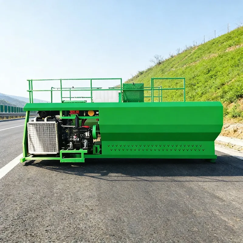 Hydroseeder for Sale Trailer Mounted High Efficiency Grass Seeding Machine for Lawn Construction Agricultural Land Customized