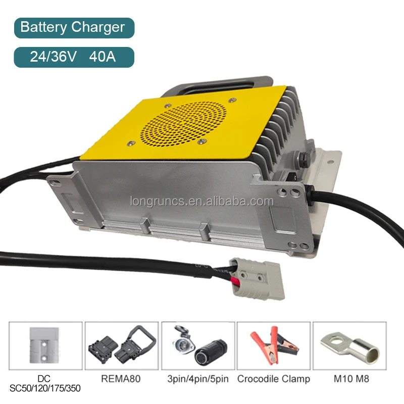 Longrun 48v 60v 72v Golf Cart Charger Lifepo4 Lead Acid Lithium ion Battery Charger