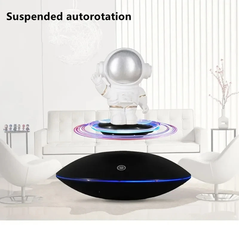 Magnetic Black Magnetic Levitation Display Stand for Ornaments, Jewelry, Shoes - Applicable to 0 - 350g Products US Plug-A27R