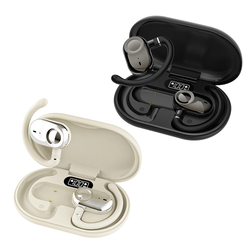 سماعات أذن JM18 AI مترجم 144 لغة سماعات أذن للترجمة الصوتية الذكية مع ترجمة التطبيق سماعة لاسلكية تعمل بالبلوتوث 5.4 سماعات