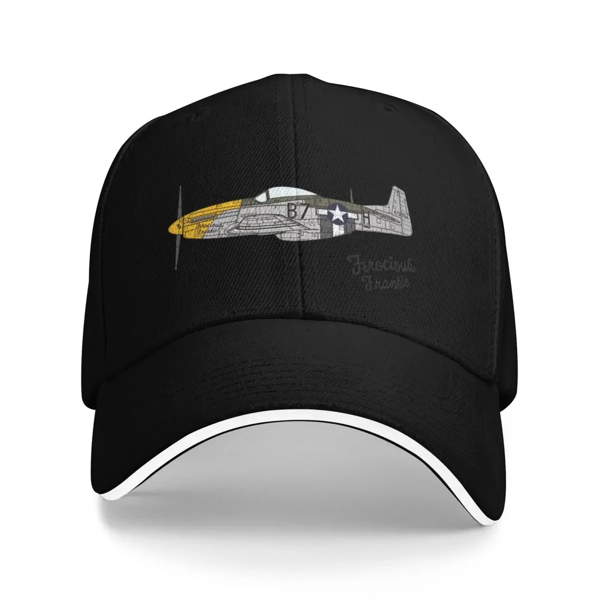 

P-51 Mustang - Ferocious Frankie Baseball Cap Fishing cap Winter hat Anime Hat Bobble Hat Hats For Women Men's