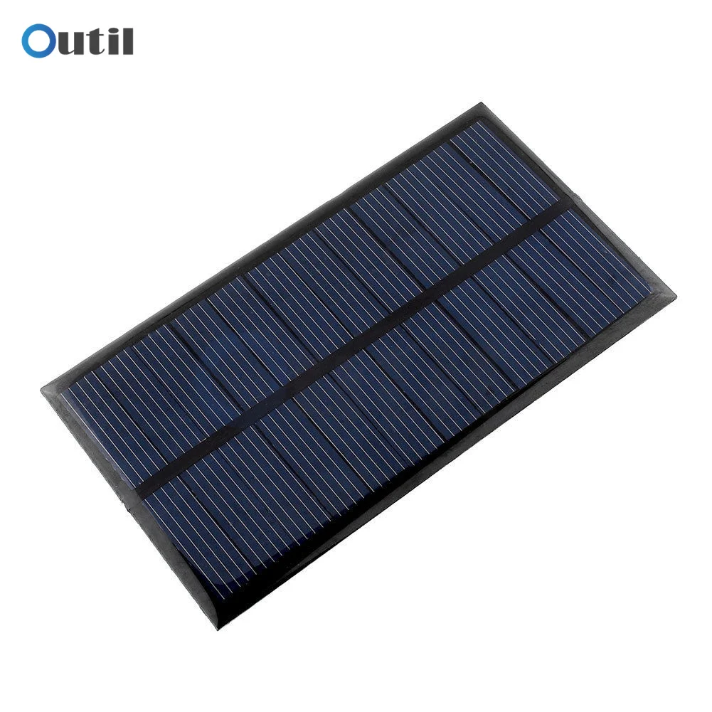 

6V 1W Mini Solar Panel Board Solar System DIY High Efficiency Output Battery Cell Phone Chargers Portable Solar Cell Panel