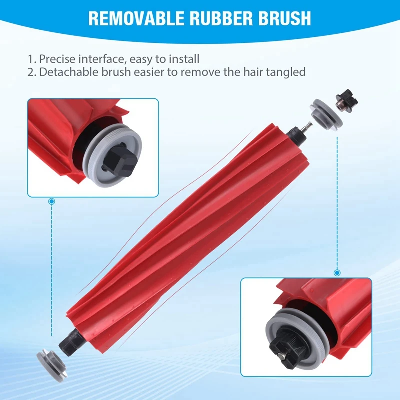 Аксессуары для робота-пылесоса Xiaomi Roborock S7, S7 +,S7 MaxV, S7 MaxV Plus, T7,T7S,G10S,G10S PRO, 8 шт.