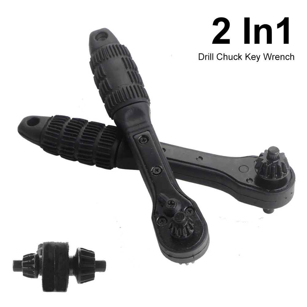 Multifunction Universal Wrench Drill Chuck Key Wrench Ratchet Dual End Spanner Ratchet Connector Ring Combo Grip Star Wrench