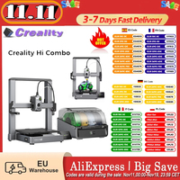 Creality Hi Combo 3D Printer 260*260*300mm CFS up to 16-Color Printing Auto Calibration 500mm/s Fast Print Speed All-Metal Body