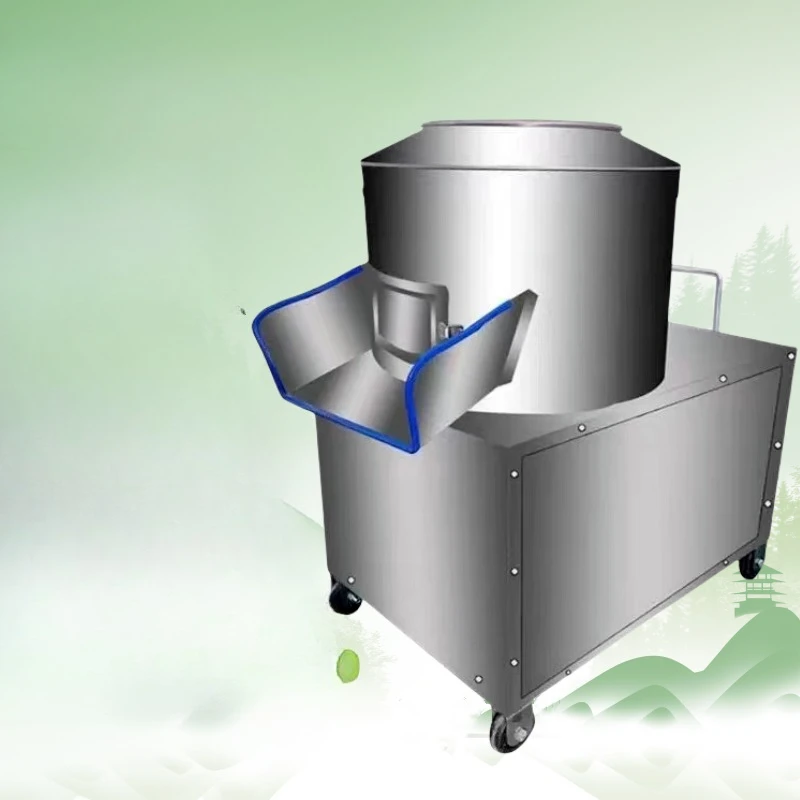 Stainless steel red sand liner potato peeling machine, commercial automatic cleaning taro
