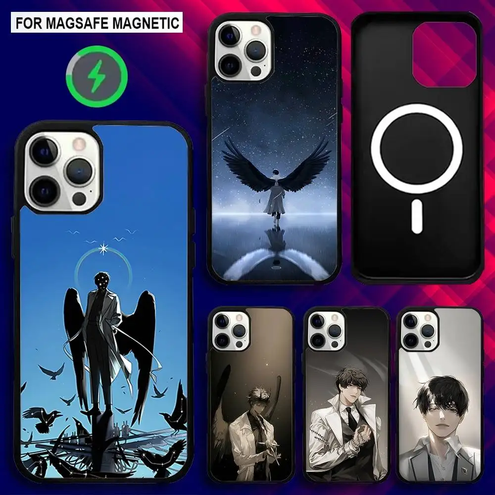 

O-Omniscient Reader Anime Phone Case For iPhone 17,16,15,14,13,12,11,Pro,Max,Plus,Mini,SE4,E Magnetic Magsafe Wireless Charging