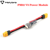 HolyBro PM02 V3 Power Module (12S) XT60 Plug and 12AWG Wire That Analog Data Output Are Supply Regulated 5.2V for RC FPV Drone