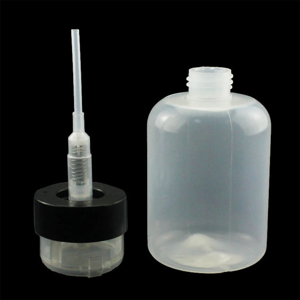 

210Ml Lockable Nail Remover Bottle Plastic Press Dispenser For Makeup Remover Toner Travel Subpackaging Push Down Container