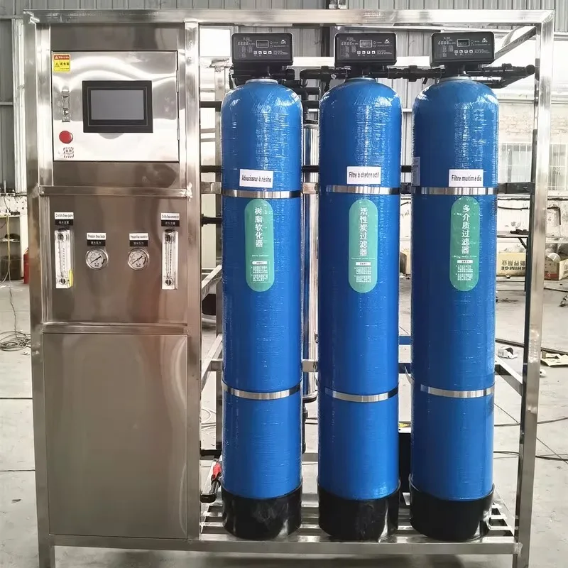 

Reverse Osmosis Water Treatment System PLC Controlled Pump Driven High Capacity 250L-10000L Drinking Water Purification Plant