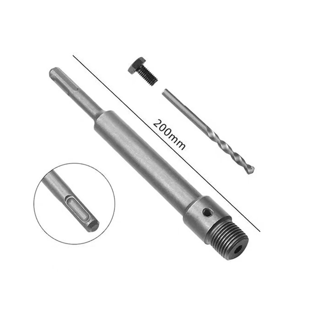 Reliable Connecting Rod for Wall Hole Saw, Easy to Use and Fast Perforation, Made of Carbide Tipped Metal Material