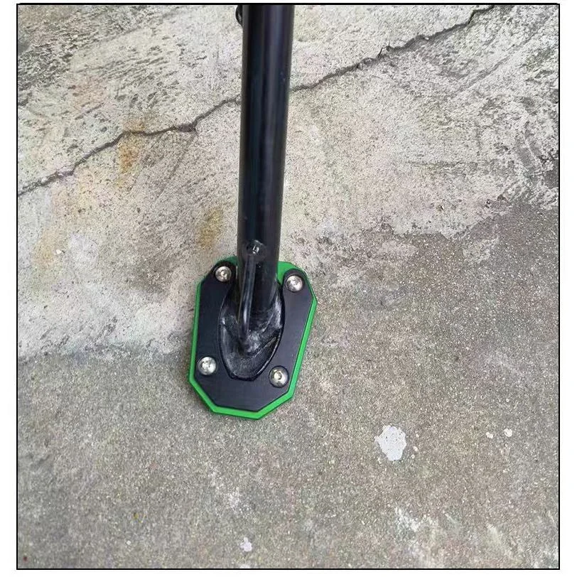 Motorcycle Side Stand Enlarged Plate Kickstand For Kawasaki Z400 Z500 NINja 125 250 400 500 7 Hybrid ZX25R ZX4R ZX4RR 2019-2026 view 5