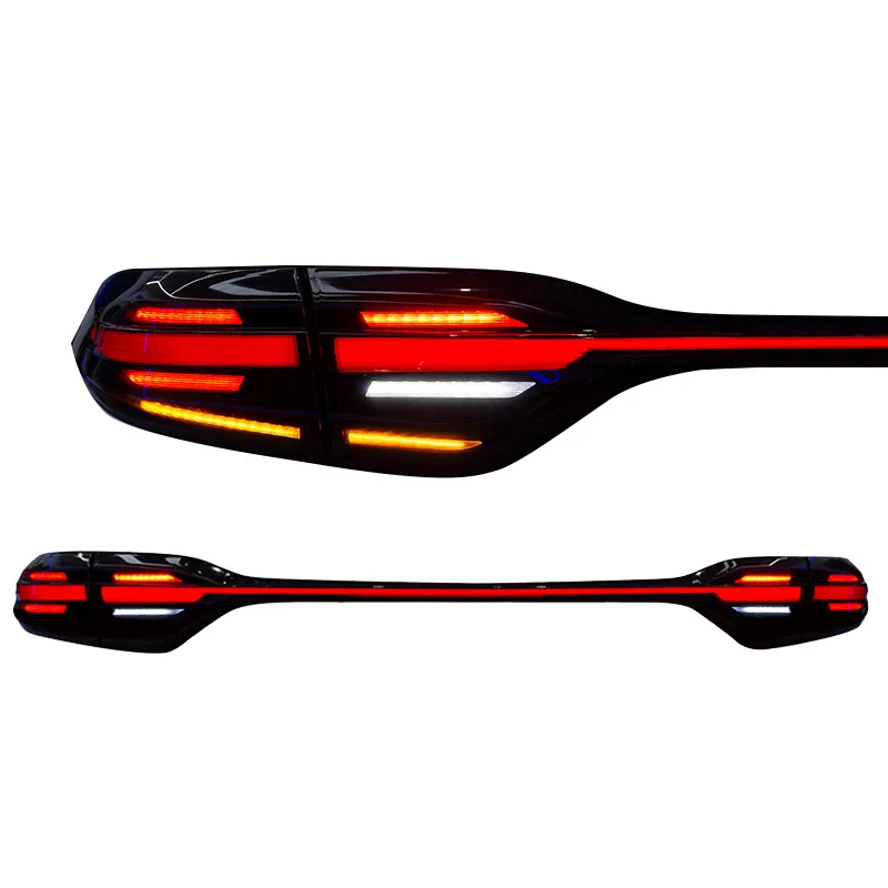 For Toyota Levin Taillight Assembly 2019-2024 Modification LED Through-Type Running Lights And Water Turn Signals Tail Light