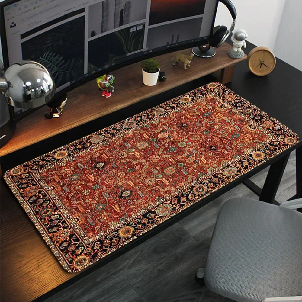 Persian mouse pad Xxl large office carpet mousepad gamer desk accessories keyboard pads new computer non-slip rubber table mats