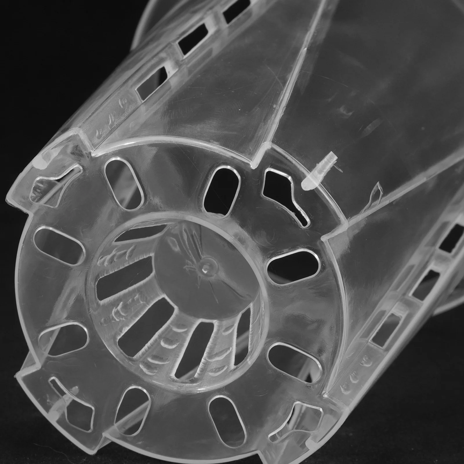 5 مجموعة 5 مجموعات واضح أواني الأوركيد تنفس التحكم في الجذر مصنع الحضانة أواني الزهور لزراعة الأوركيد الحاويات البلاستيكية الصرف