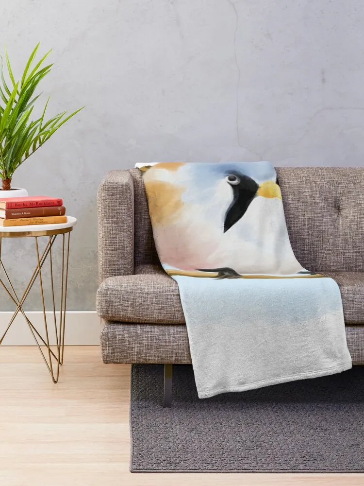 Bearded Reedling Throw Blanket Retros Sofa Beautifuls Blankets