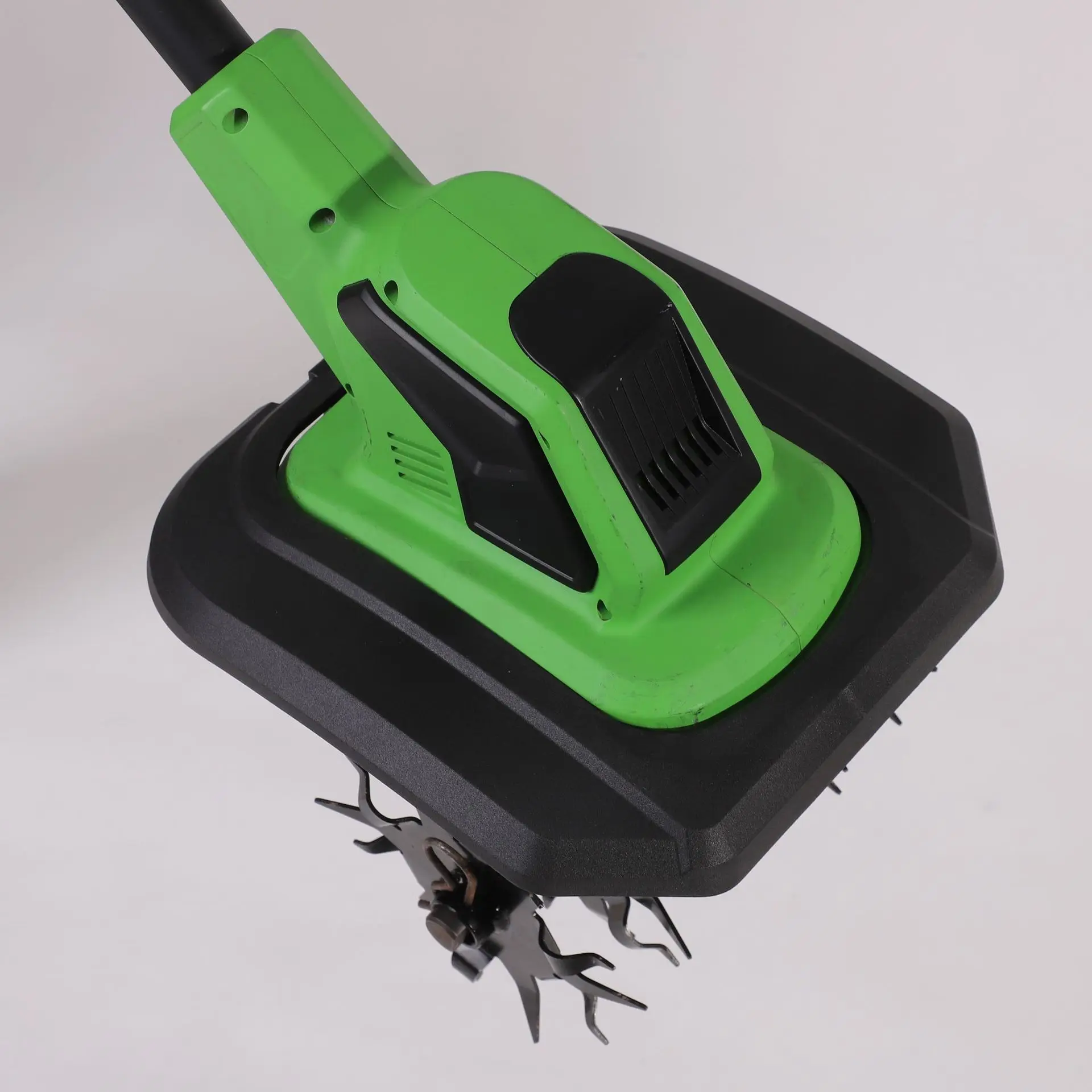 Microcultivador portátil con batería de litio, artefacto para desmalezar y aflojar el suelo, cultivador de tierras pequeño para el hogar, máquina de arado