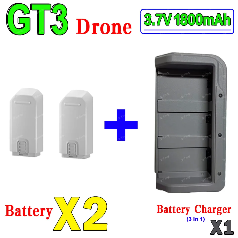 Originele Drone Batterij Voor LSRC GT3MAX/GT3 Dron 3.7V 1800mAh Batterij Voor GT3 RC Quadcopter Vervangende Batterij accessoire Onderdelen
