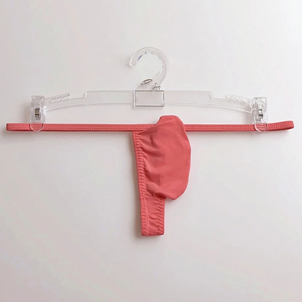 1 قطعة الرجال مثير مطاطا منخفضة الارتفاع حزام رياضي ملخصات سيور G-سلاسل T-الظهر الملابس الداخلية الحميمة بيكيني الحقيبة سراويل