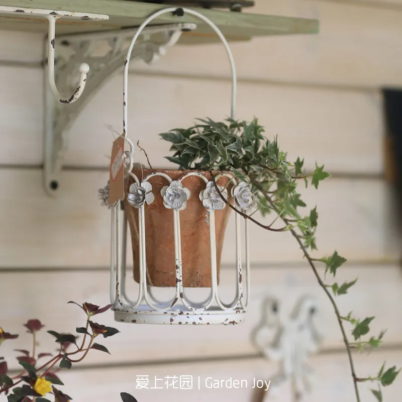 Grocery Garden Balcony Home Decoration Practical Storage Flower Basket