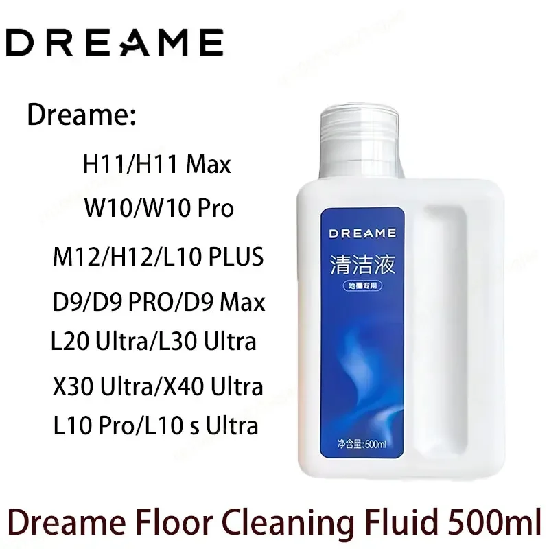 Liquido originale Dreame W10, L10 Ultra, L10S Pro Ultra, D9Max, X40 Pro Ultra liquido speciale per la pulizia dei pavimenti 500 ml