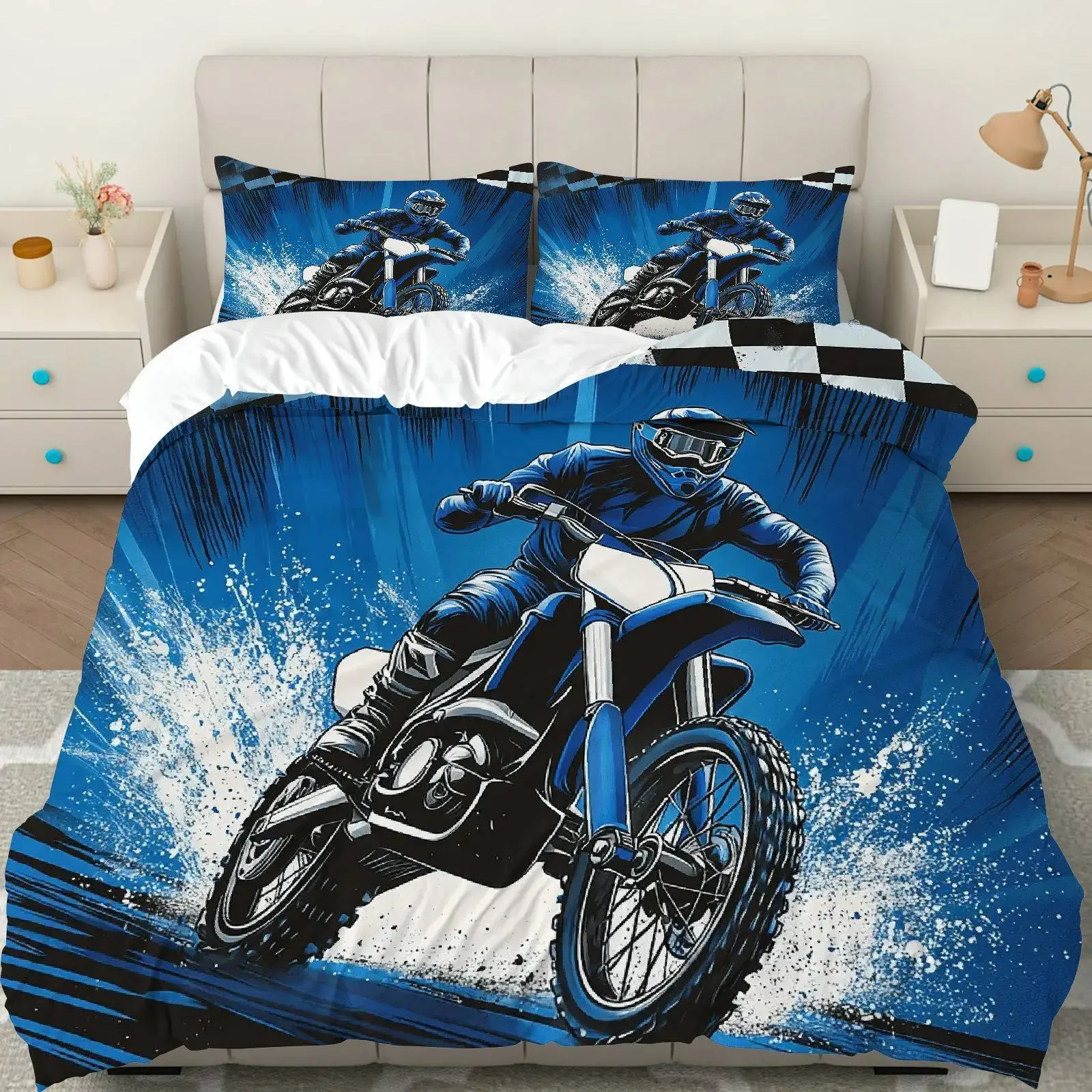 Tropical Animals Duvet Cover Exotic Animal Silhouette Sunset Bedding Set Full For Girls Boys Decor Hawaii Sea Wave Quilt Cover