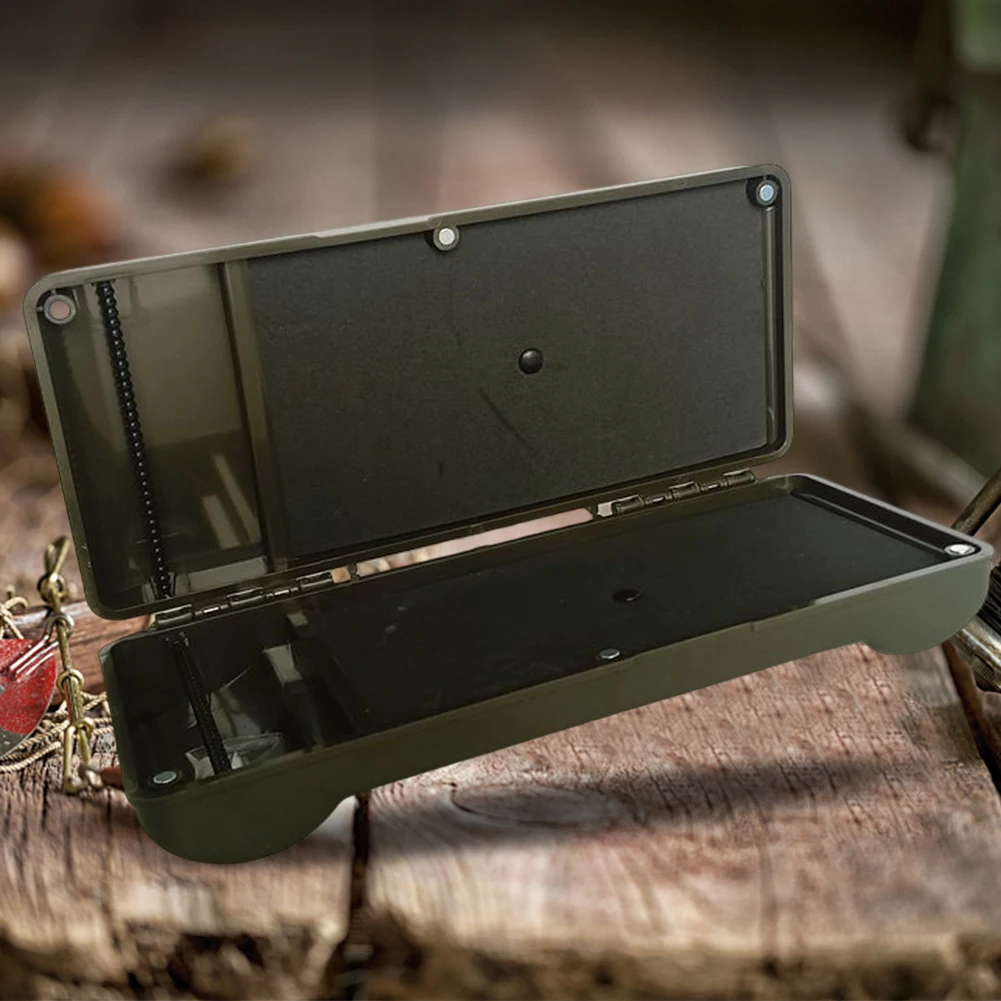 صندوق صيد سمك الشبوط البلاستيكي سعة كبيرة يدور السنانير الصيد وقف الخرز صندوق مقاوم للماء المحمولة خفيفة الوزن الملحقات في الهواء الطلق