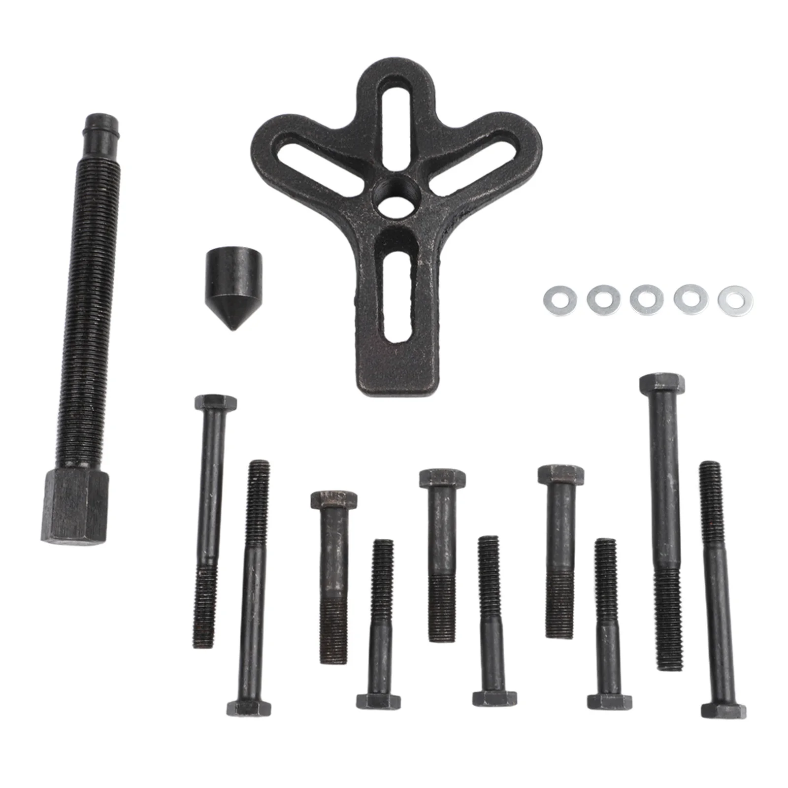 For Trucks Auto Repair Tool Wheel Puller Set Auto Repair Garage Maintenance Black Steering Wheel Enhanced Hardness - view 3