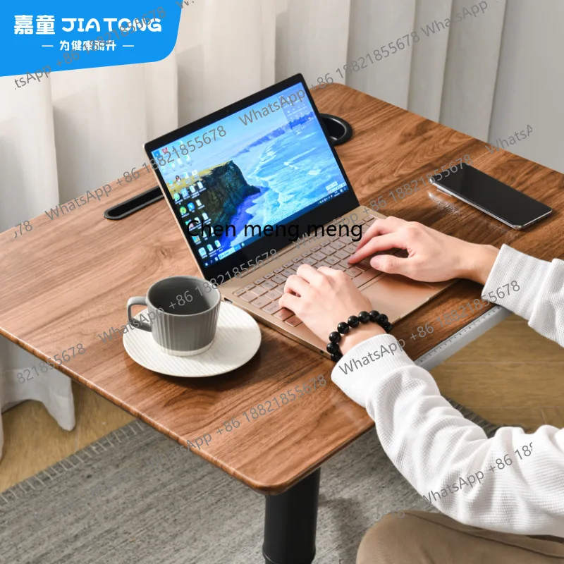 مكتب قابل للطي قابل للإزالة لتخزين الأريكة المنزلية وطاولة رفع هوائية لمكتب الكمبيوتر المحمول #4