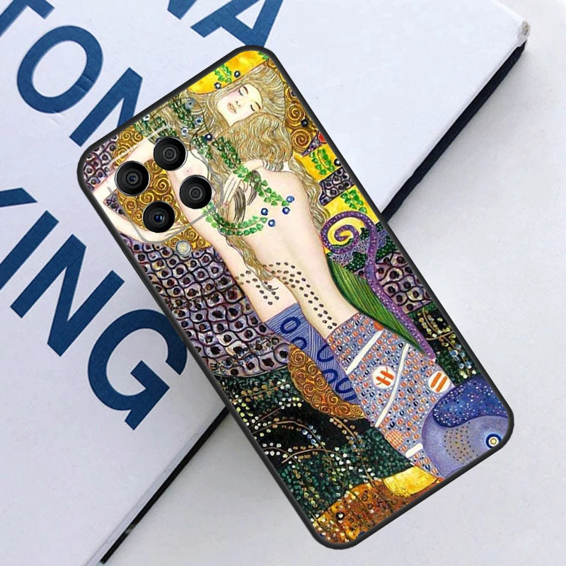 Gustav Klimt Art Cover For Samsung Galaxy M31 M51 M21 M30s M20 M13 M23 M33 M53 M12 M32 M52 M54 M34 M14 Case